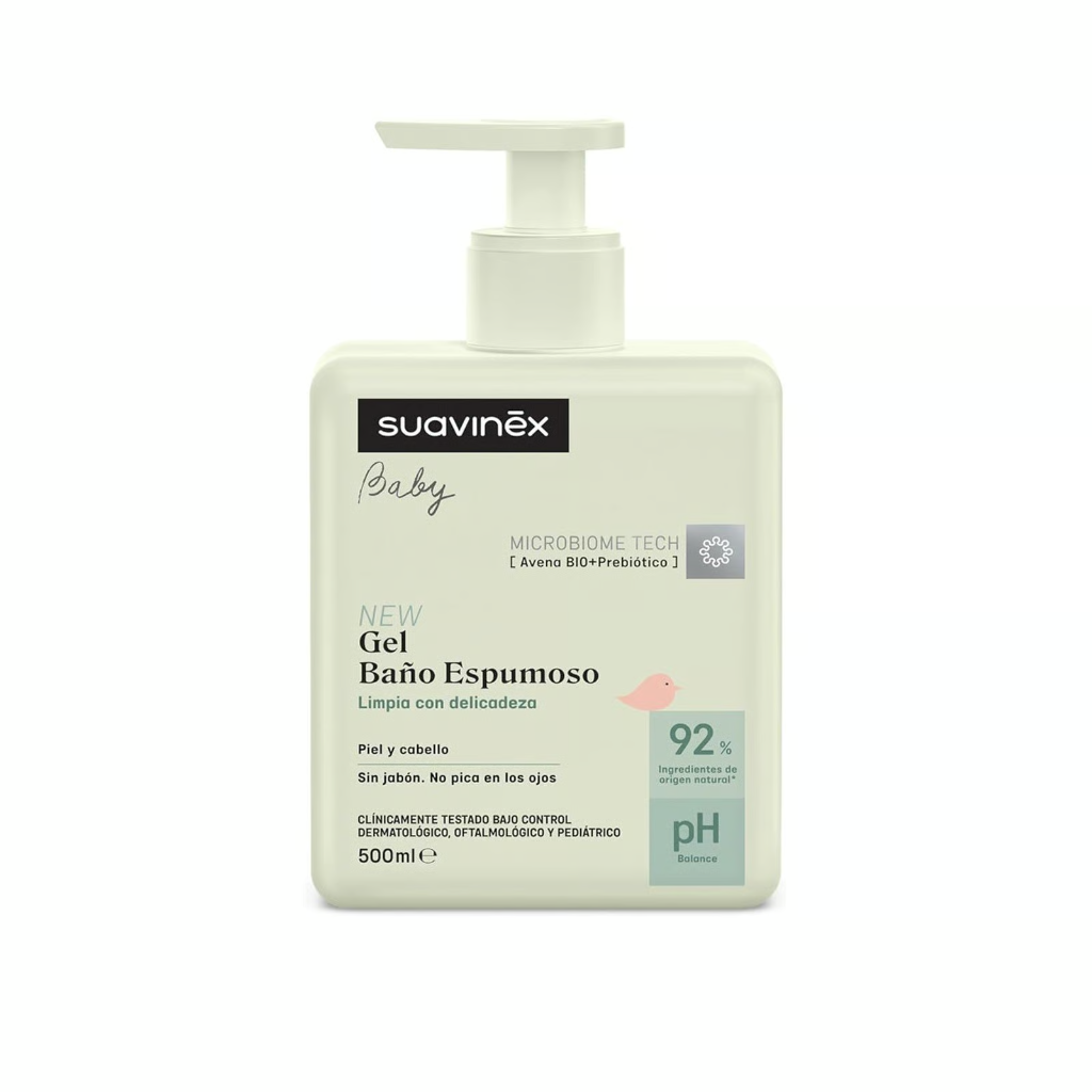 Suavinex Baby Gel Banho Espumoso 500Ml
