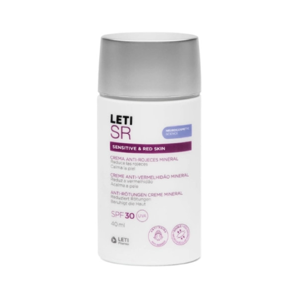 Leti Sr Creme Anti-Vermelhidão Mineral Spf30 40ml