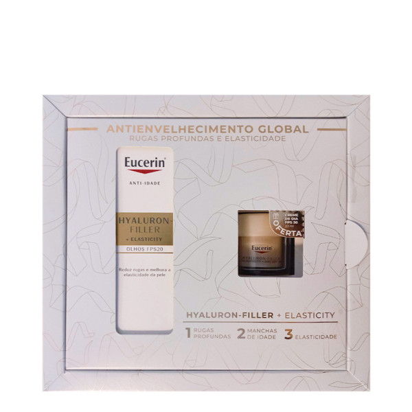 Eucerin Hyaluron-Filler Elasticity Olhos FPS 20 +Oferta Hyaluron-Filler Elasticity Day SPF 30 20ml