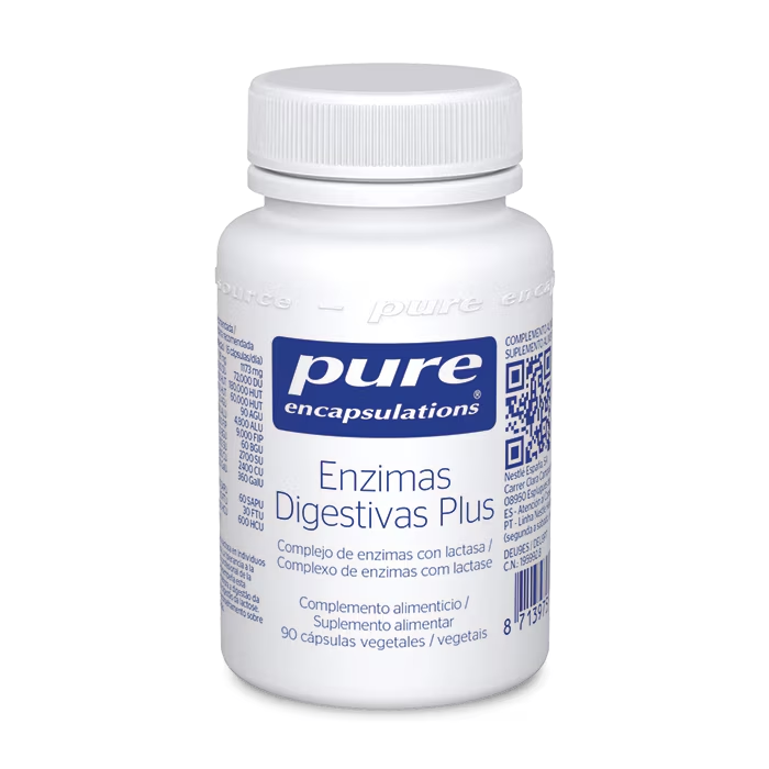 Pure Encapsulation_ Enzimas Digestivas Plus (x90 cápsulas)