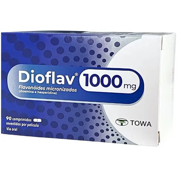 Dioflav 1000 , 1000 Mg Blister x 90 Unidade(S) Comprimidos Revestidos Pelicula