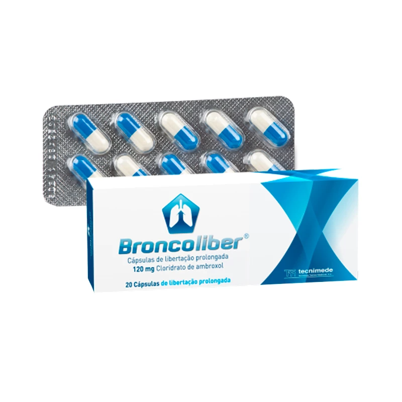 Broncoliber, 120 mg (x20 cápsulas libertação prolongada)