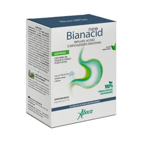 Neobianacid Saquetas Granulado Limão 1,55g x 20 Saquetas