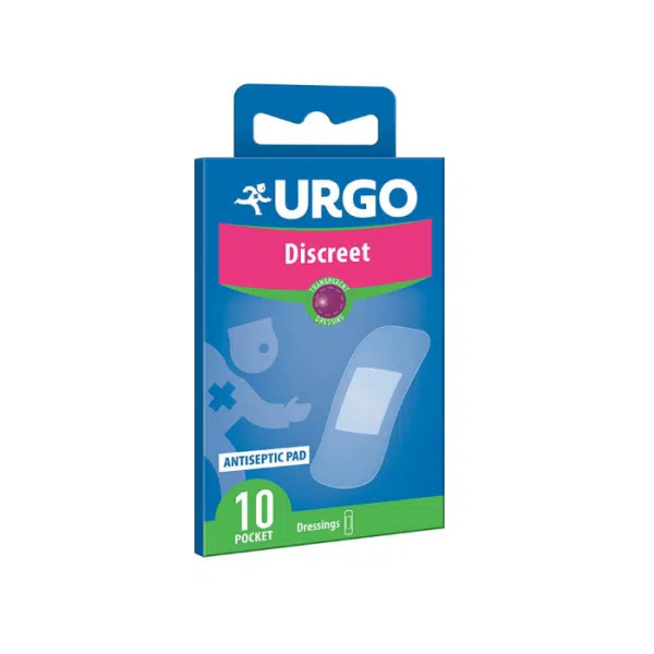 Apósito Urgo Discreet 19 x 72 mm (10 unidades)