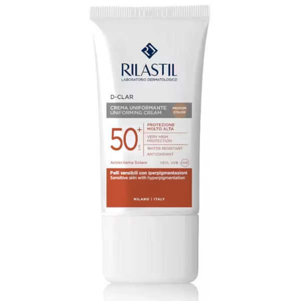 Rilastil D-Clar Creme Unif SPF50+_Tom Médio - 40ml