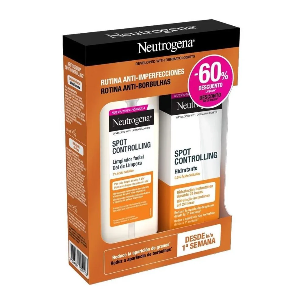 Neutrogena Visibly Clear Hidratante - 50ml + Gel Limpeza - 200ml