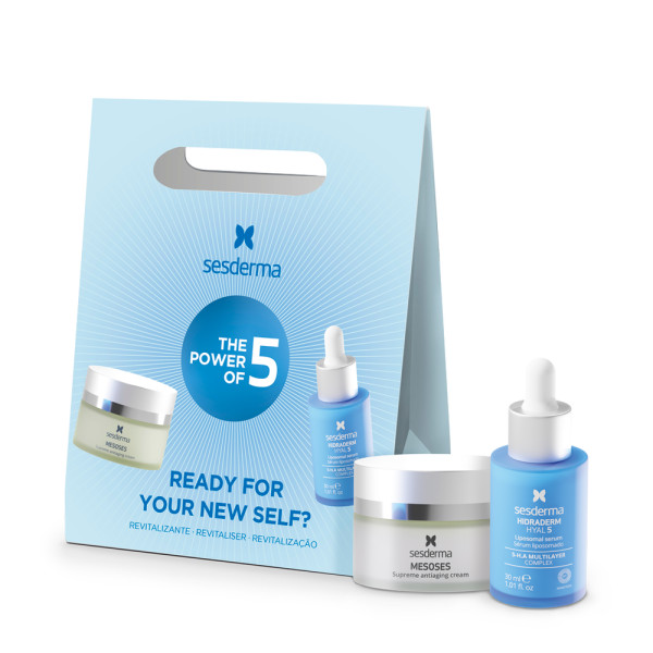 The Power Of 5 Revitalizante - Sesderma Hidraderm Hyal 5 - 30ml + Mesoses Creme - 50ml