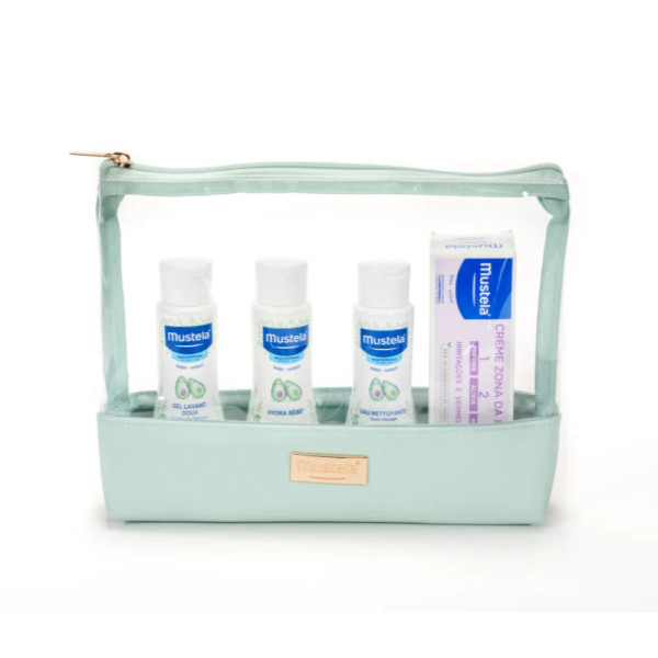 Kit Mustela Essential Baby Bag - Menta