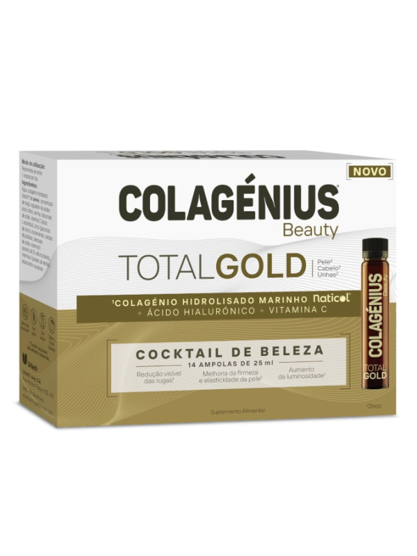 Colagenius Beauty Total Gold - 25 ml (14 ampollas)