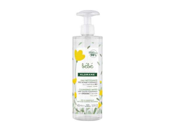 Agua Limpiadora Bio Klorane Baby 400ml