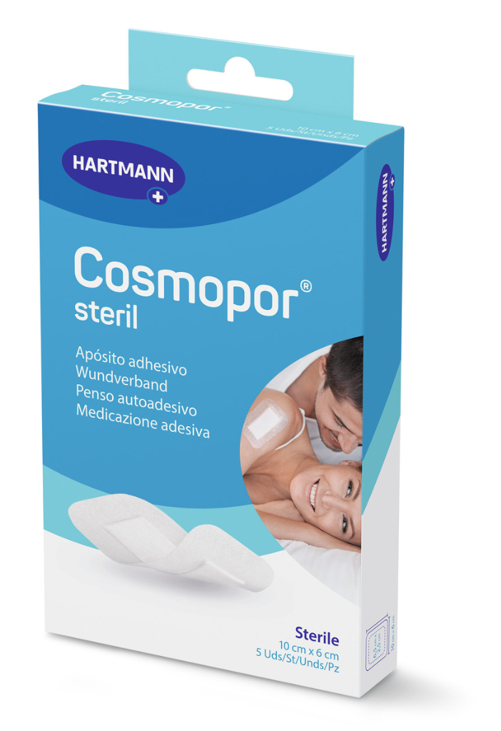 Cosmopor Steril Penso - 7,2cmx5cm (x5 unidades)