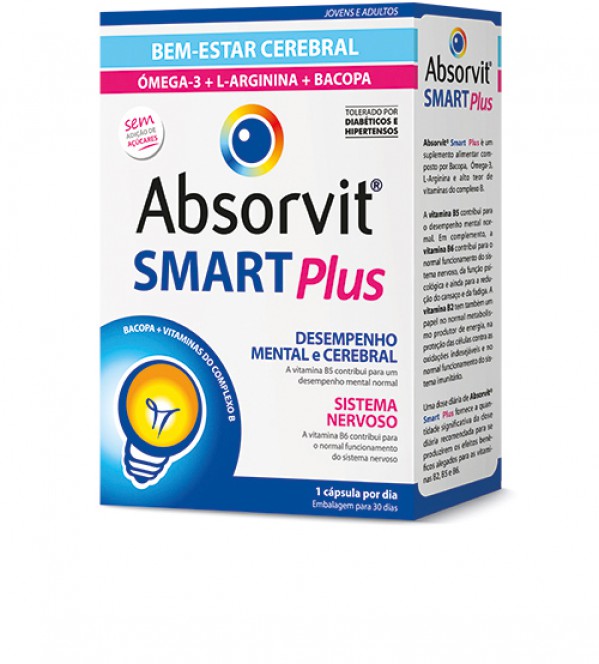 Absorvit Smart Plus  (x30 cápsulas)