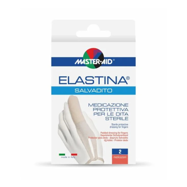 Protector de dedos Master Aid Elastin Salvador (x2 unidades)