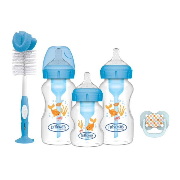 Dr Browns Options+ Kit Biberões Azul