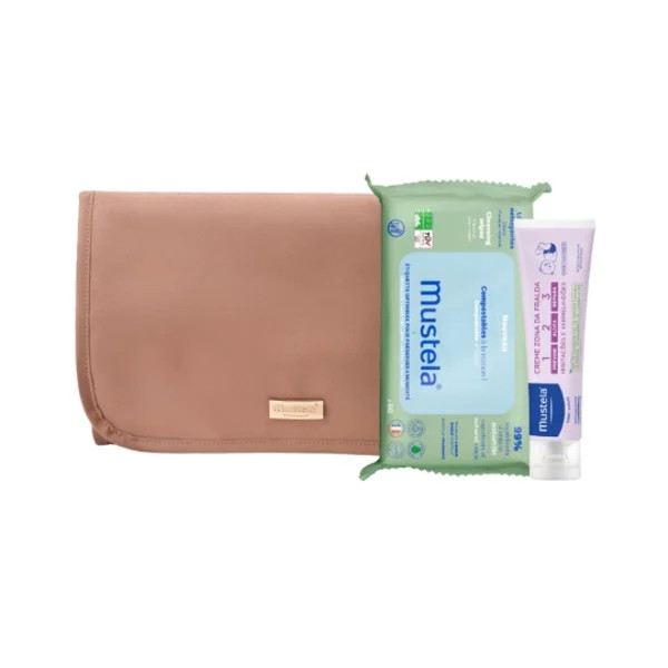Kit de bolso cambiador Mustela Baby Mocca