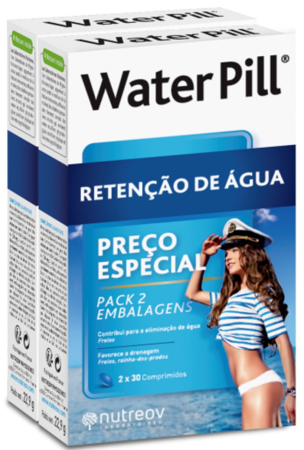 Nutreov_Water Pill Retención de Agua (x30 comprimidos) DUO