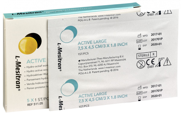 L Mesitran Active Large Penso 7,5 x4,5cm -  5 unidades