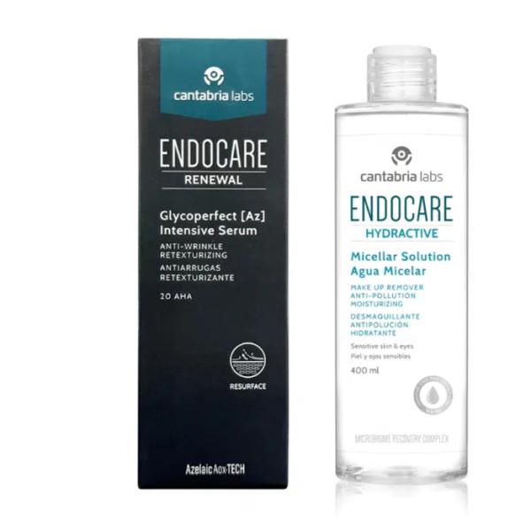 Oferta de suero Endocare Renewal Glycoperfect[Az] - 50 ml + Agua Micelar - 400 ml
