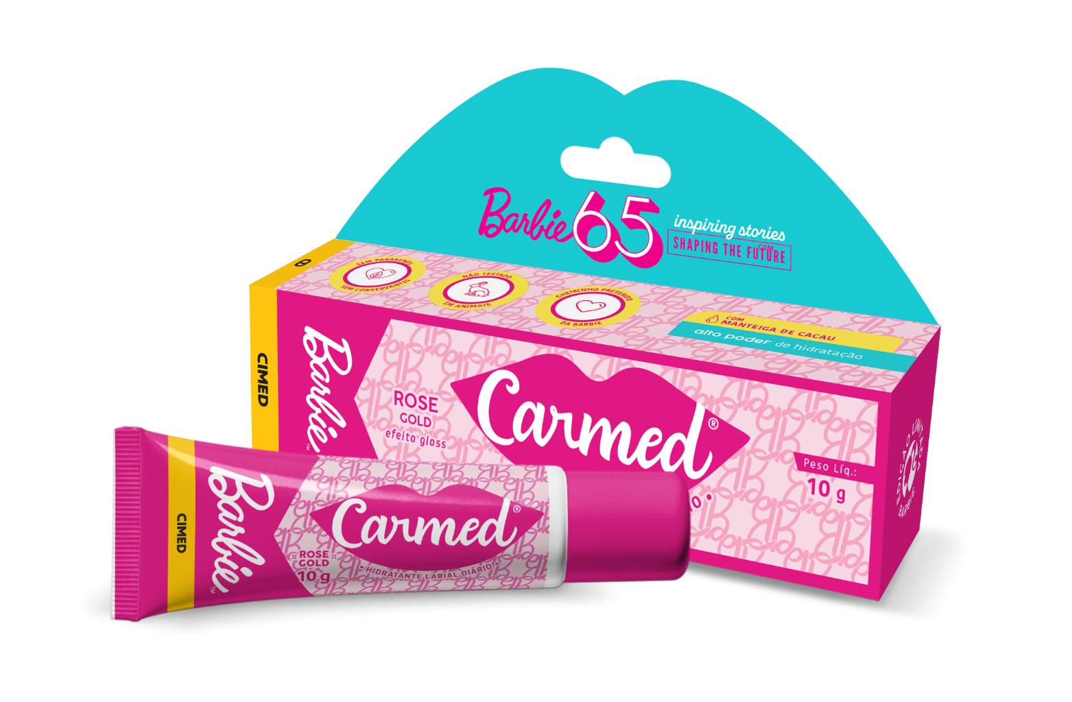 Carmed Barbie Rose Gold