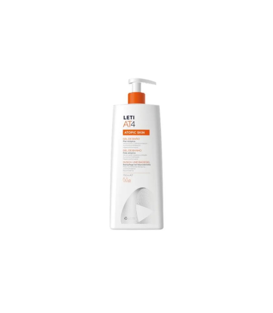 Letiat4 Gel Banho Pele Atopica 500ml