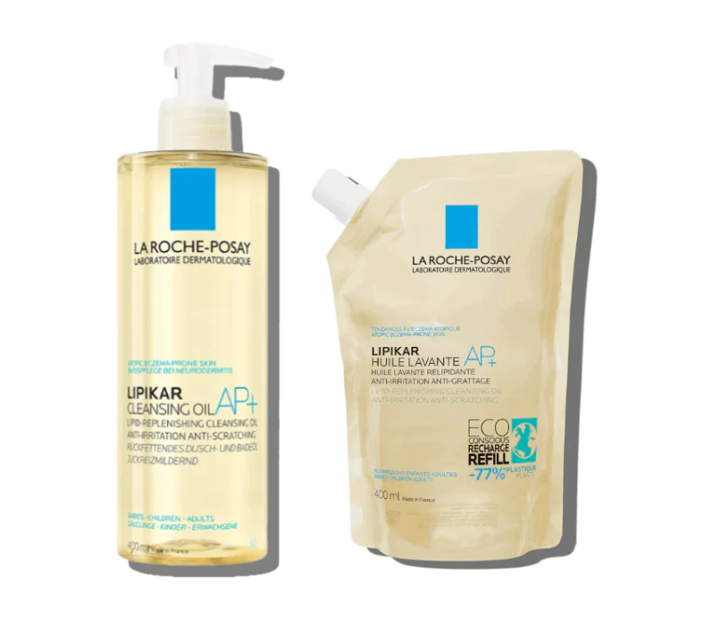 La Roche Posay Lipikar Oleo Lavante - 400ml +Refill 400ml
