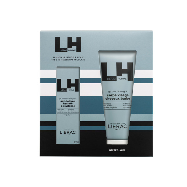 Lierac Gel Hidratante Energizante 50ml + Gel Douche Champo 200ml (Dia do Pai)