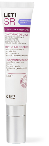 Leti Sr Gel contorno de ojos antirojeces 15 ml