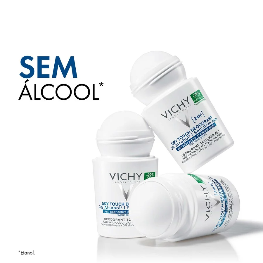 Vichy Deo Roll-on Desodorante 24h Tacto Seco 50ml