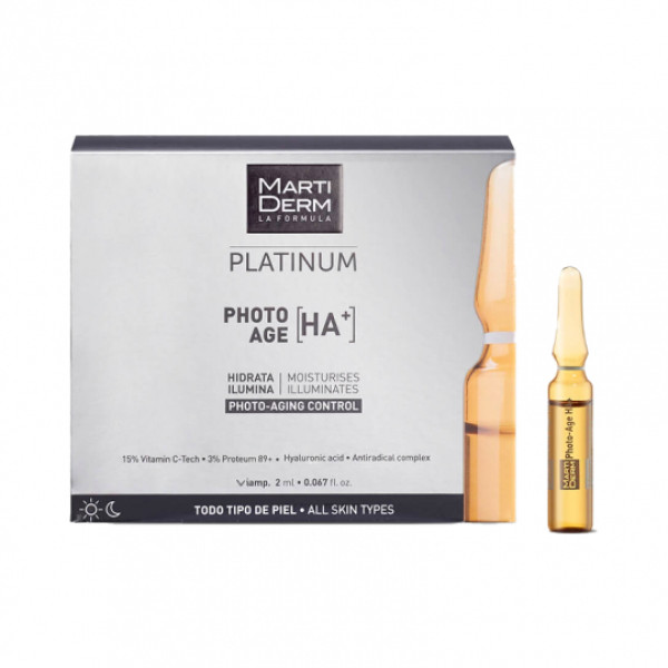 Martiderm Platinum Photo-Age Ha+ - 2ml (x30 ampolas)