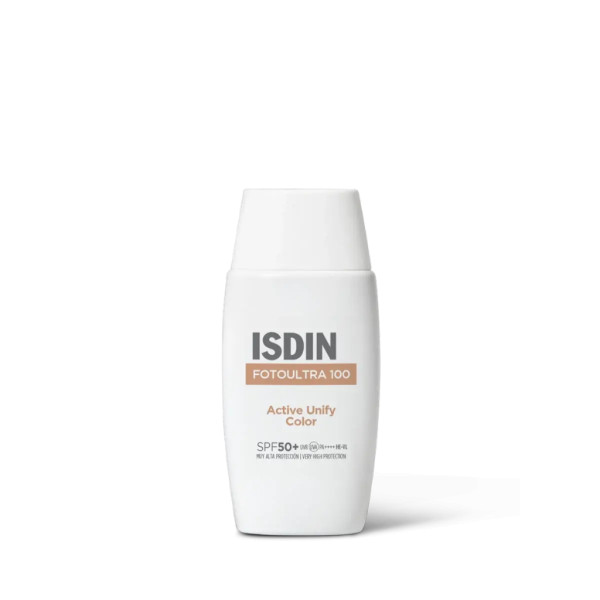 ISDIN FotoUltra ACTIVE UNIFY COLOR SPF50+ 50ML - Protetor solar despigmentante