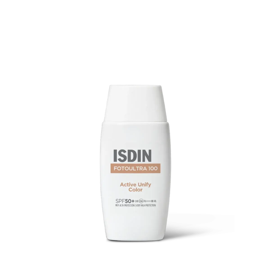 ISDIN FotoUltra ACTIVE UNIFY COLOR SPF50+ 50ML - Protetor solar despigmentante