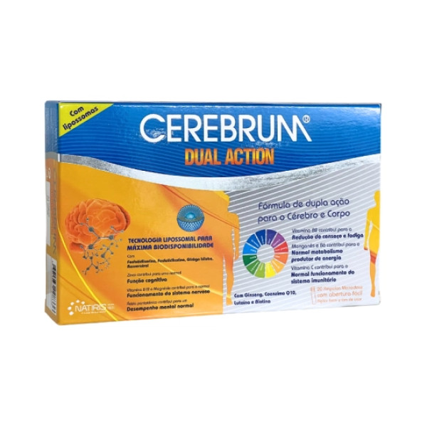 Cerebrum Dual Action (x20 ampollas)