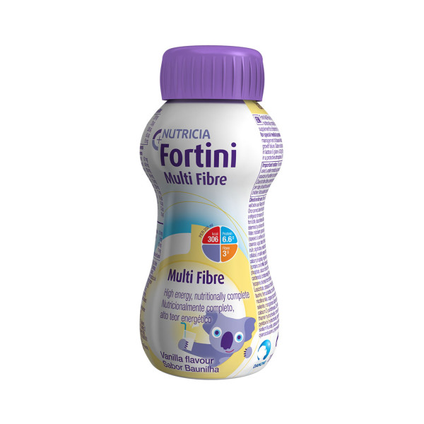 Solución oral multifibra Fortini vainilla - 200 ml
