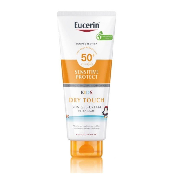 Eucerin Sunkids Gel-Crema Toque Seco FPS 50+ - 200 ml