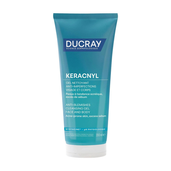 Ducray Keracnyl Gel Limpeza Anti-Imperfeições 200ml
