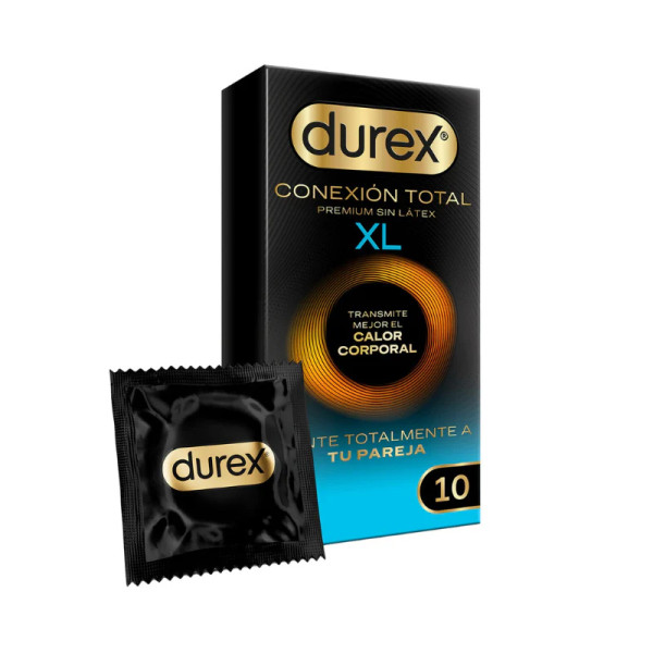 Condones Durex Total Connection XL x 10 unidades