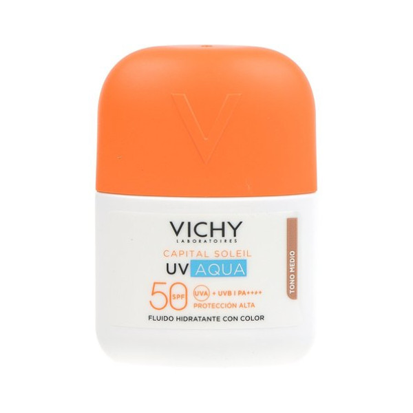 Vichy Capital Soleil UV Aqua Fluid - Tono Medio - FPS 50 - 50 ml