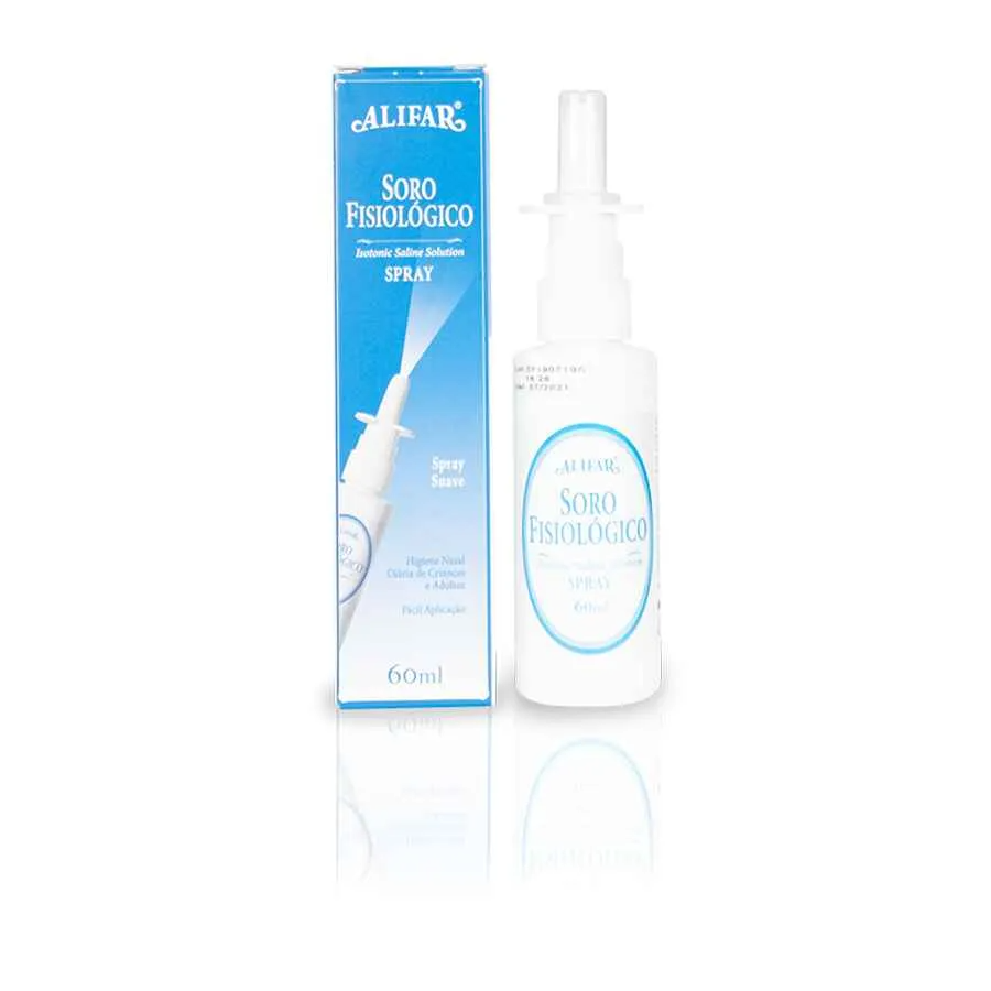 Soro Fisiológico Spray 0.9% - 60ml Alifar