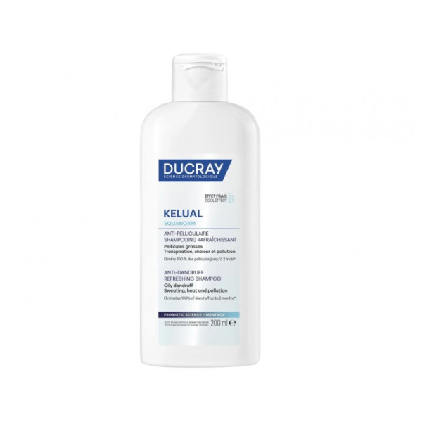 Ducray Kelual-Squanorm Champô Refresh 200Ml