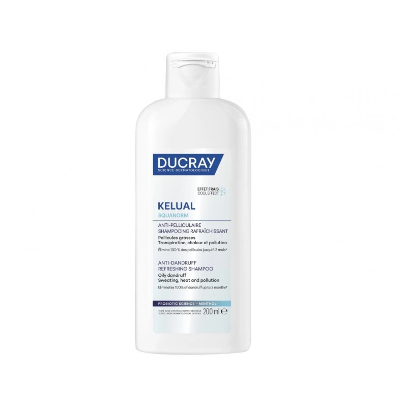 Ducray Kelual-Squanorm Champô Refresh 200Ml