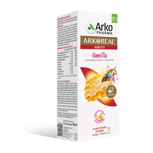 Arkoreal Apetite Júnior Solução Oral - 150ml
