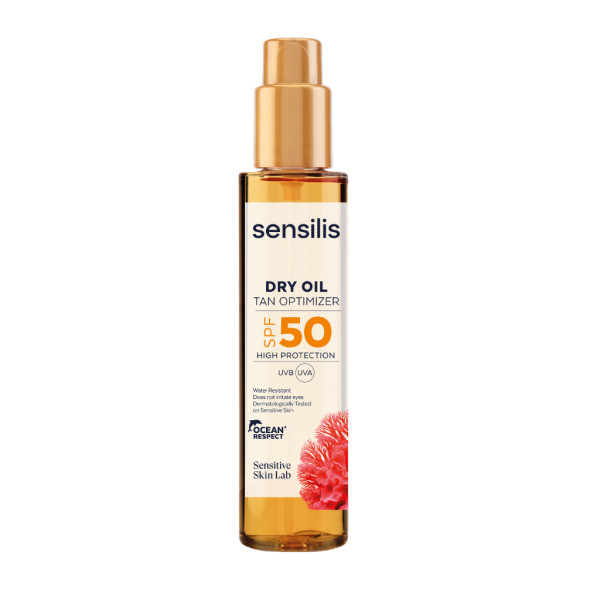 Sensilis Dry Oil Tan Optimizer SPF50  - 150Ml