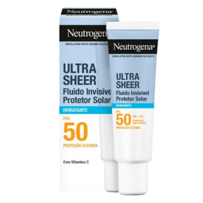 Neutrogena Ultra Sheer Fluido Invisivel SPF50 - 50Ml