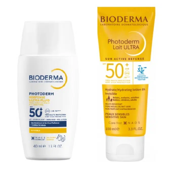 Bioderma Photoderm XDefense Ultra-Fluido SPF50+ 40ml + Photoderm Leite Ultra SPF50+ 100ml