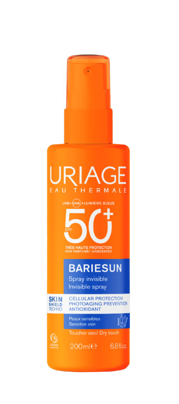Uriage Bariesun Spray Invisivel s/ Perfume SPF50+ - 200ml