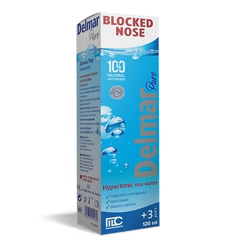 Delmar Pure Agua Mar Hipertónico Spray _ 3A+ - 120Ml