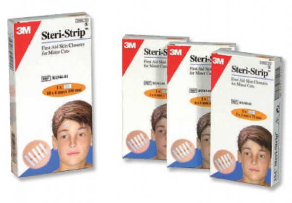 Steri Strip Fita Sutura - 3x75mm (x5 unidades)