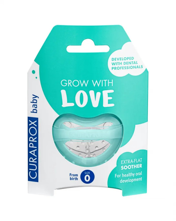Curaprox Baby Chupeta Silicone_ Turquesa_ Tam. 0