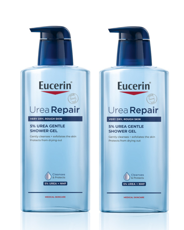 Eucerin Urea Repair Gel de baño suave - 400 ml x 2 - 10 €