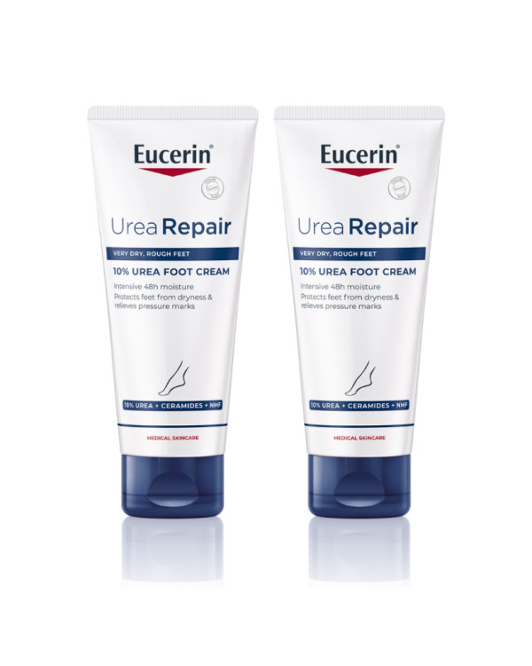 Eucerin Urea Repair Crema para pies 100 ml x 2 - Precio especial